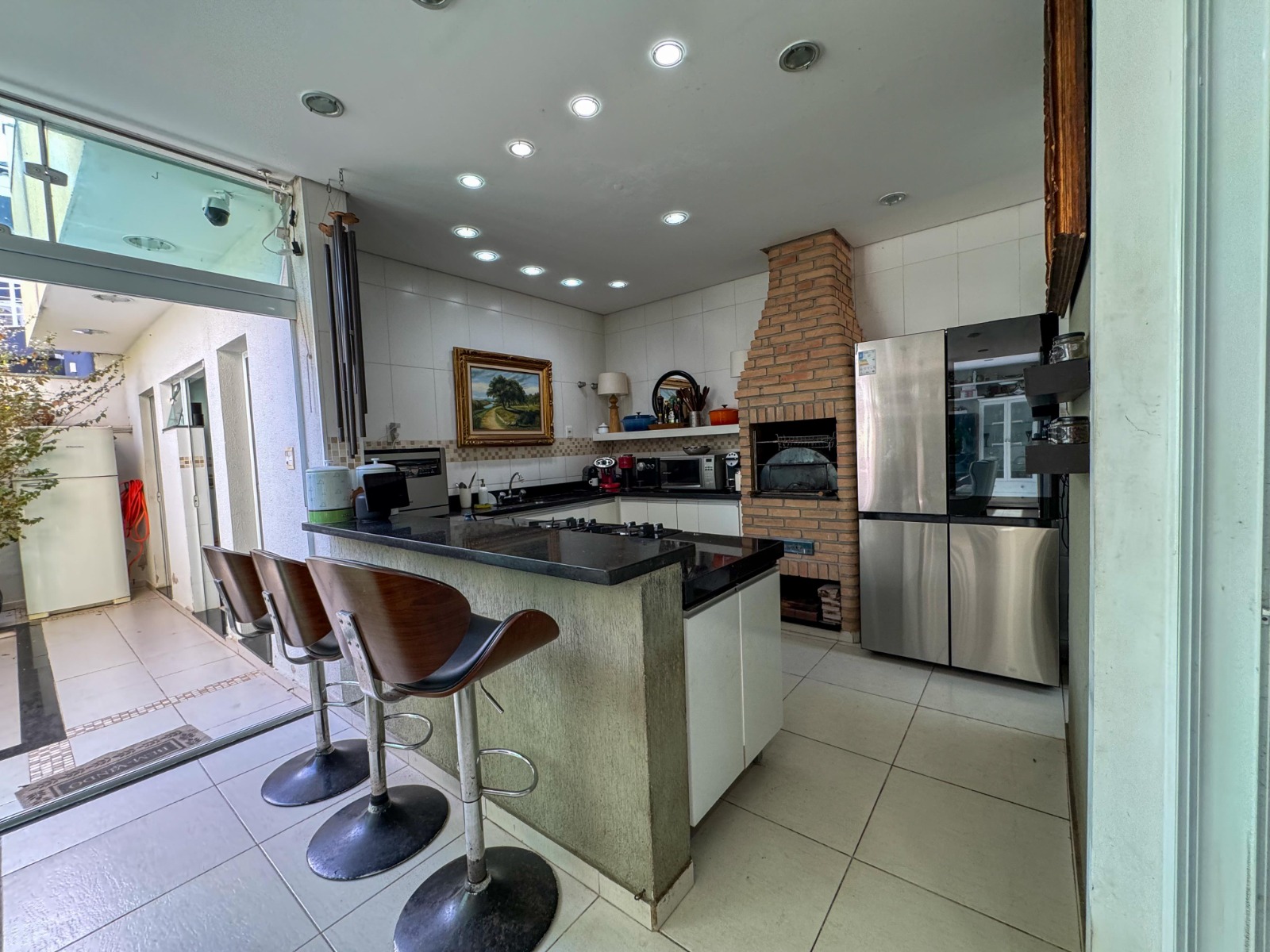 Área gourmet do sobrado